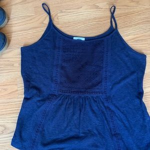 Old Navy Blue Tank Top Small